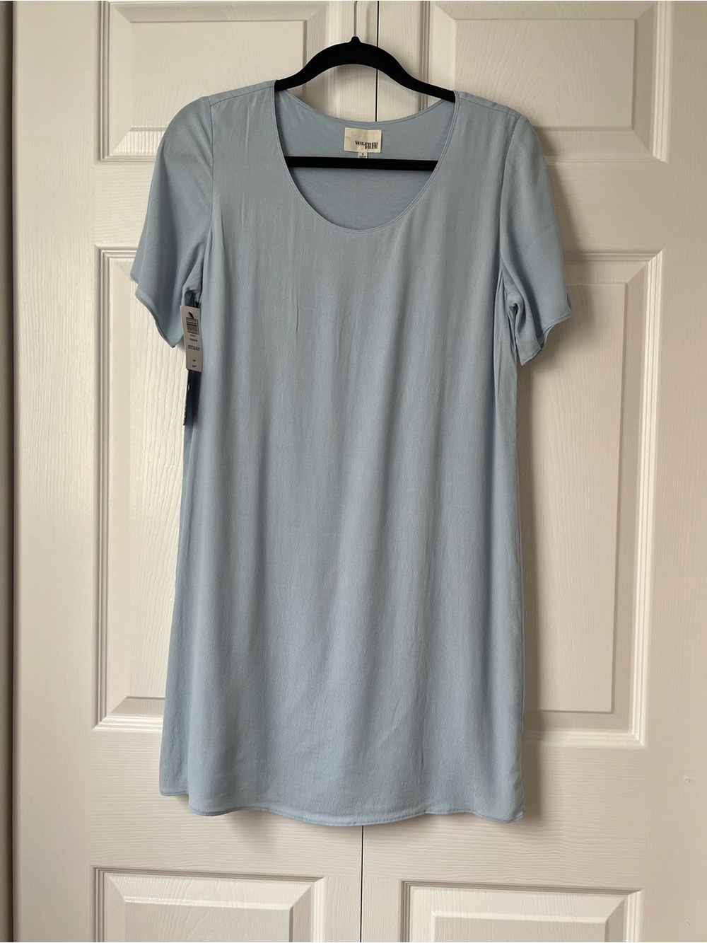 NWT Wilfred Free Teigen Dress | Light Blue | Size S